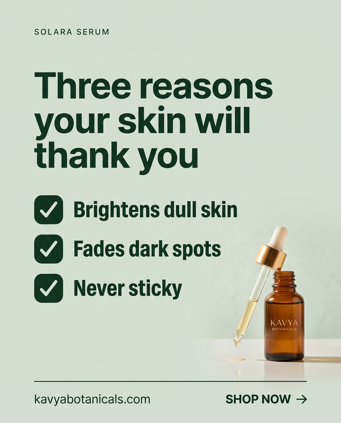 Example static ad for a demo brand